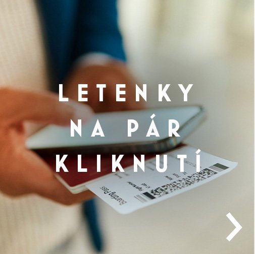 Nákup samostatných letenek na pár kliknutí
