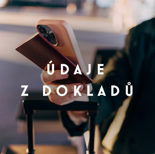 Jednoduché zadání údajů z cestovních dokladů