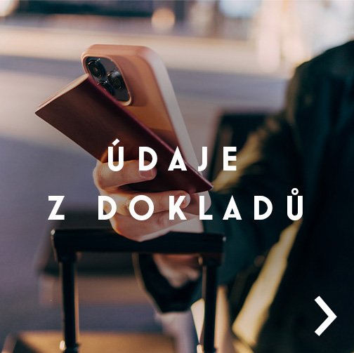 Jednoduché zadání údajů z cestovních dokladů