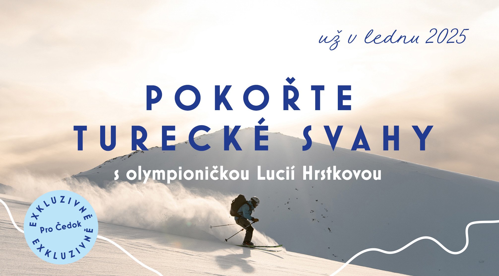 Pokořte turecké svahy s Lucií Hrstkovou