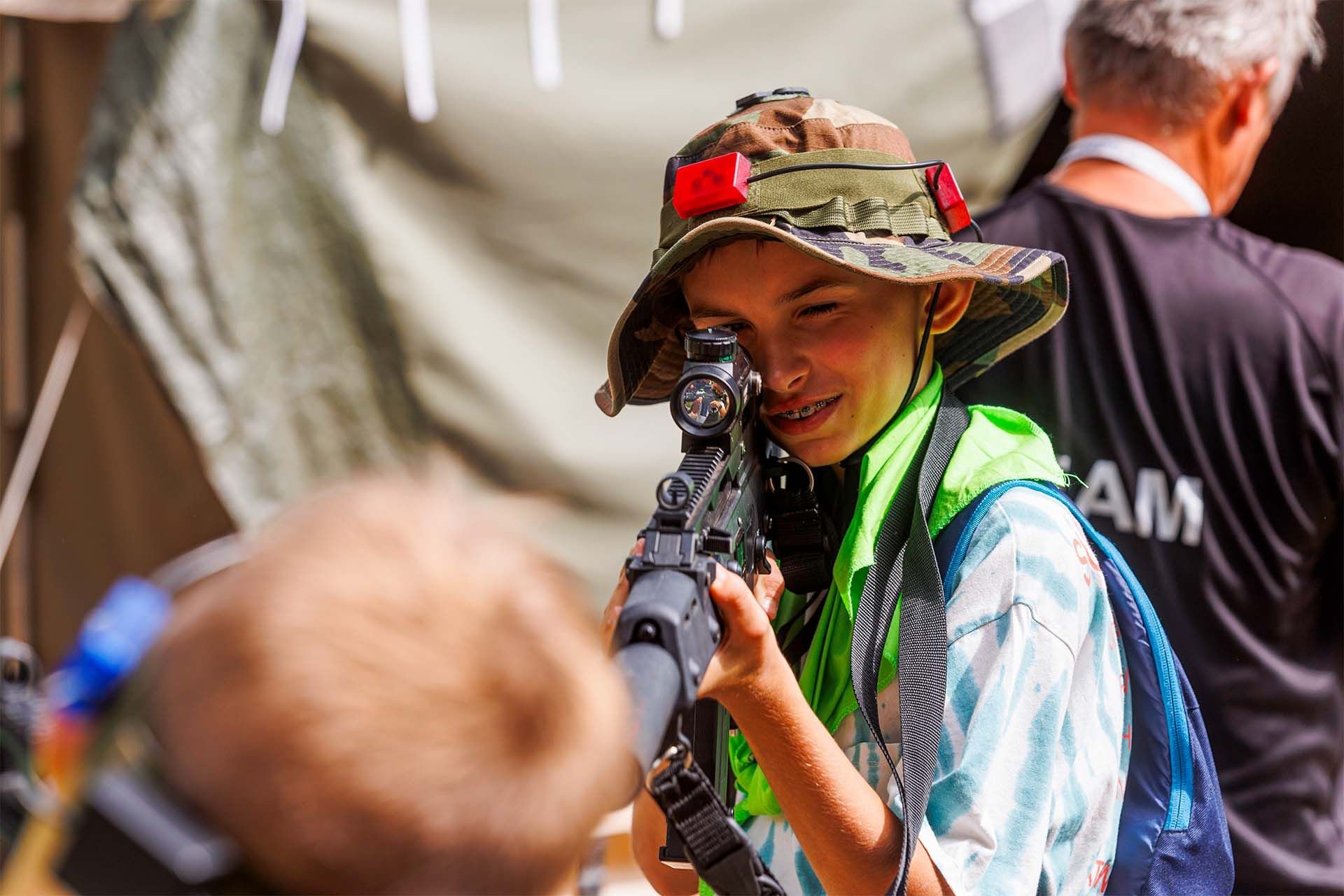 Paintball laserowy w Kuźnicy