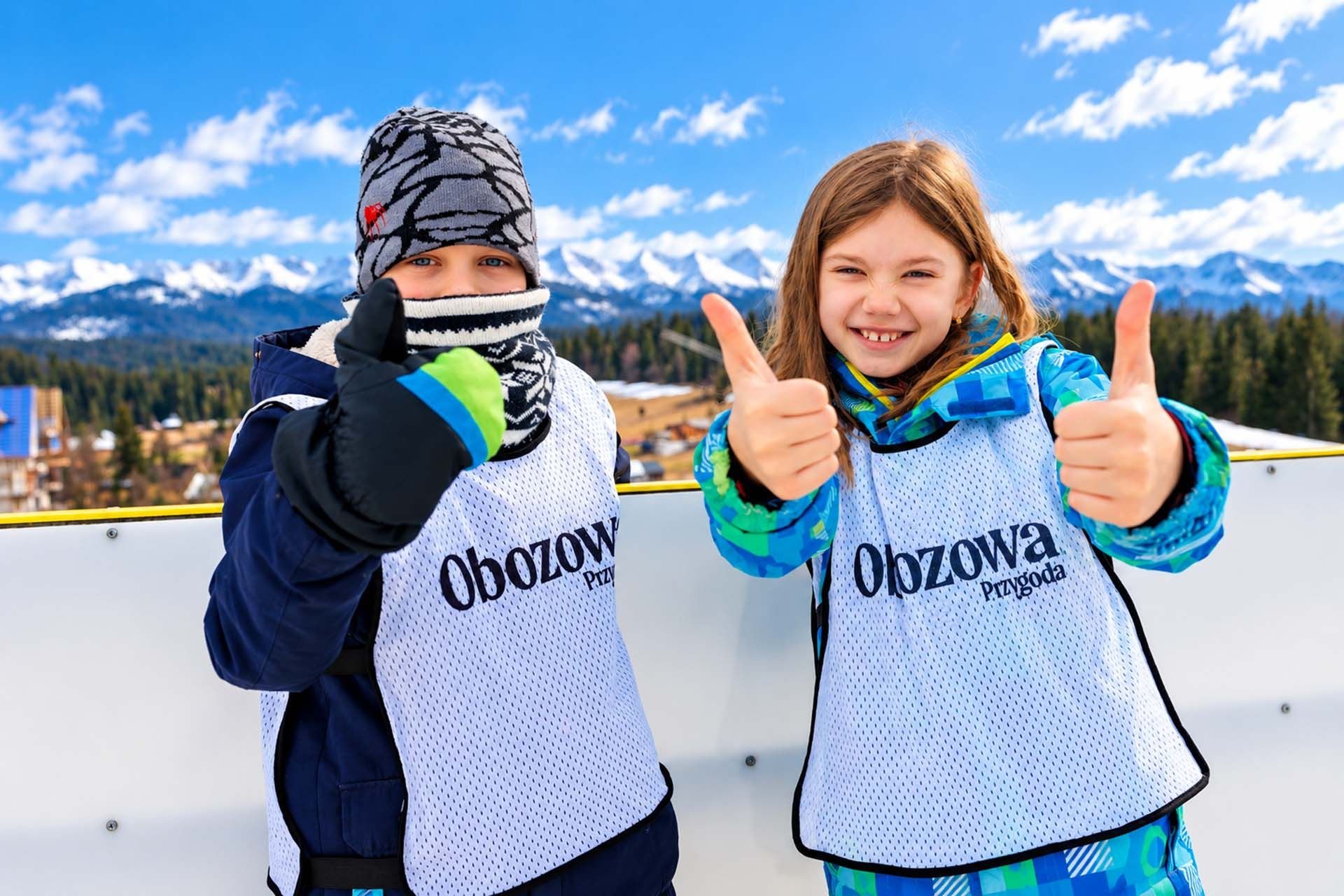 Dzieci podczas Snow Camp zima 2027