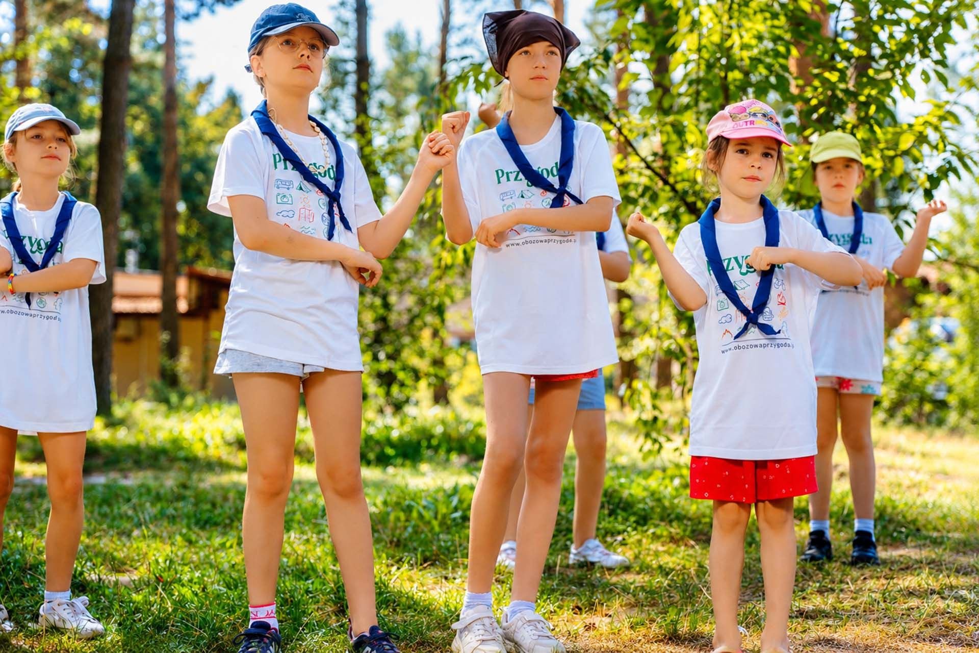 Rozgrzewka na Kids Camp w Smerzynie