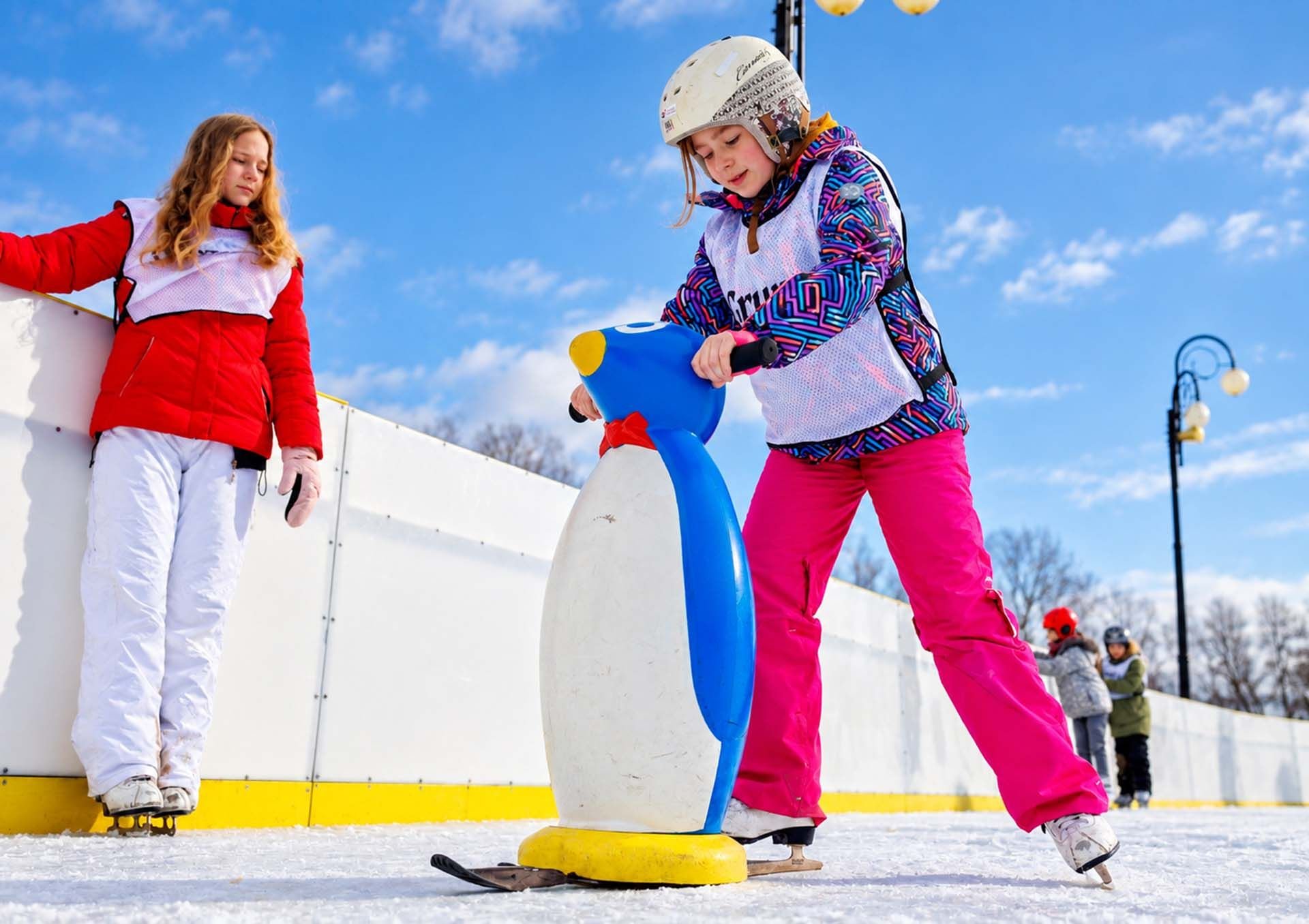 Zimowisko bez nart, lodowisko
