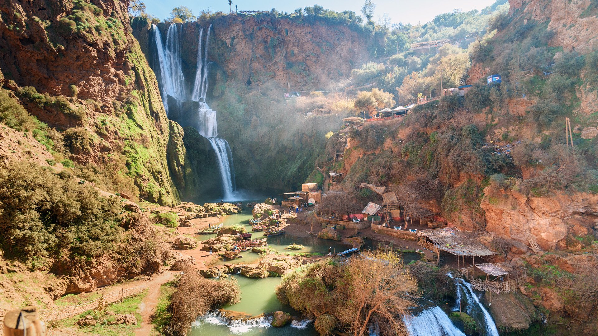 Uzudo krioklys, marokas