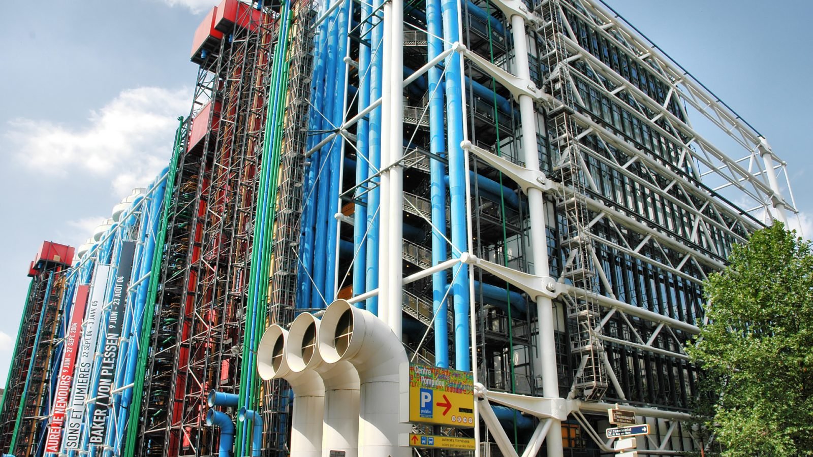 Centrum Pompidou z tarasem widokowym