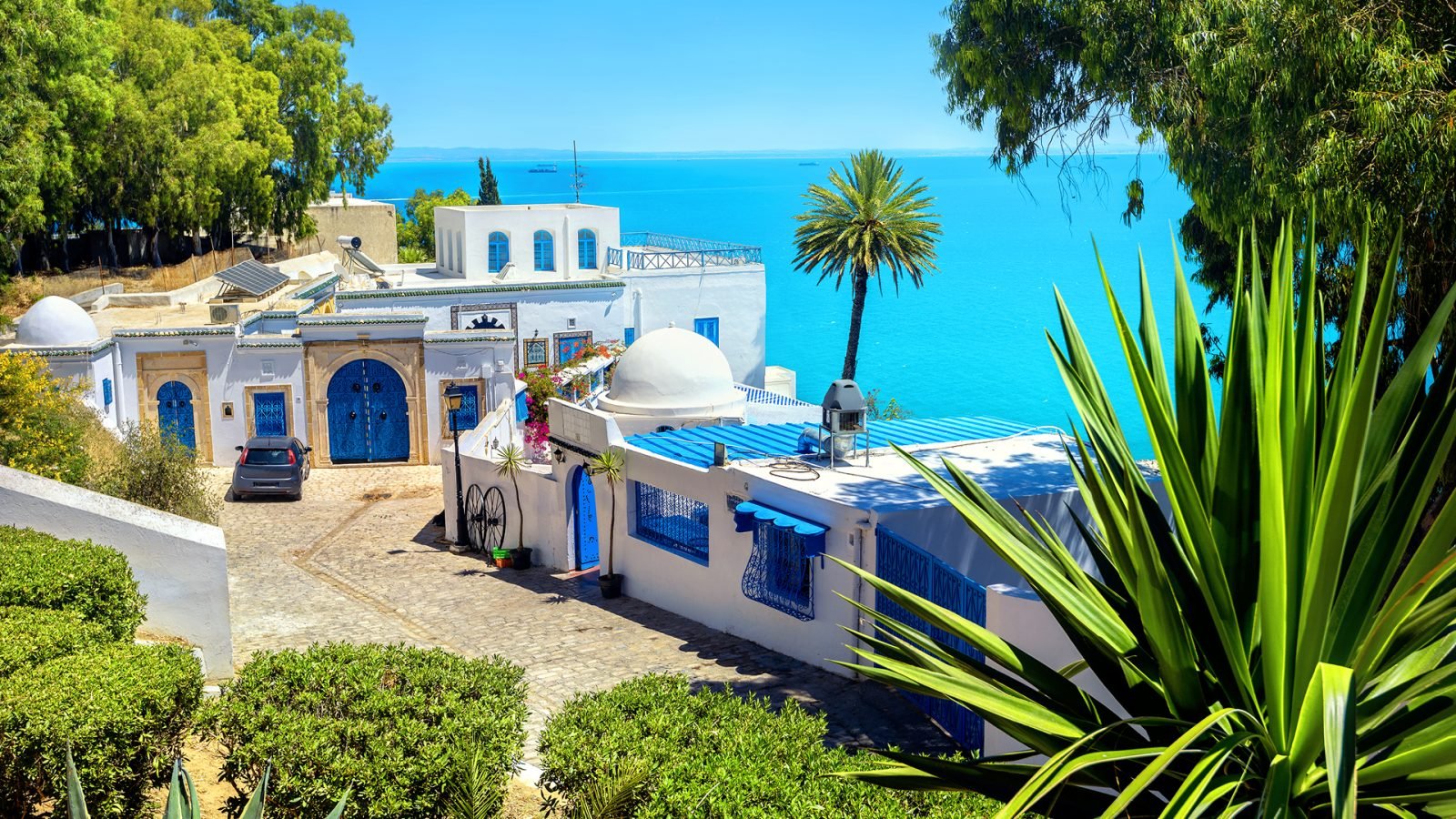 Sidi Bou Said. Tunezja