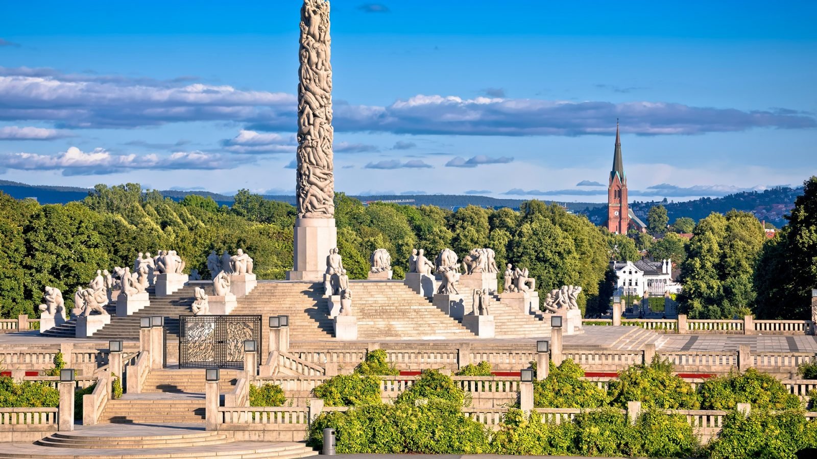 Park Vigelanda w Oslo