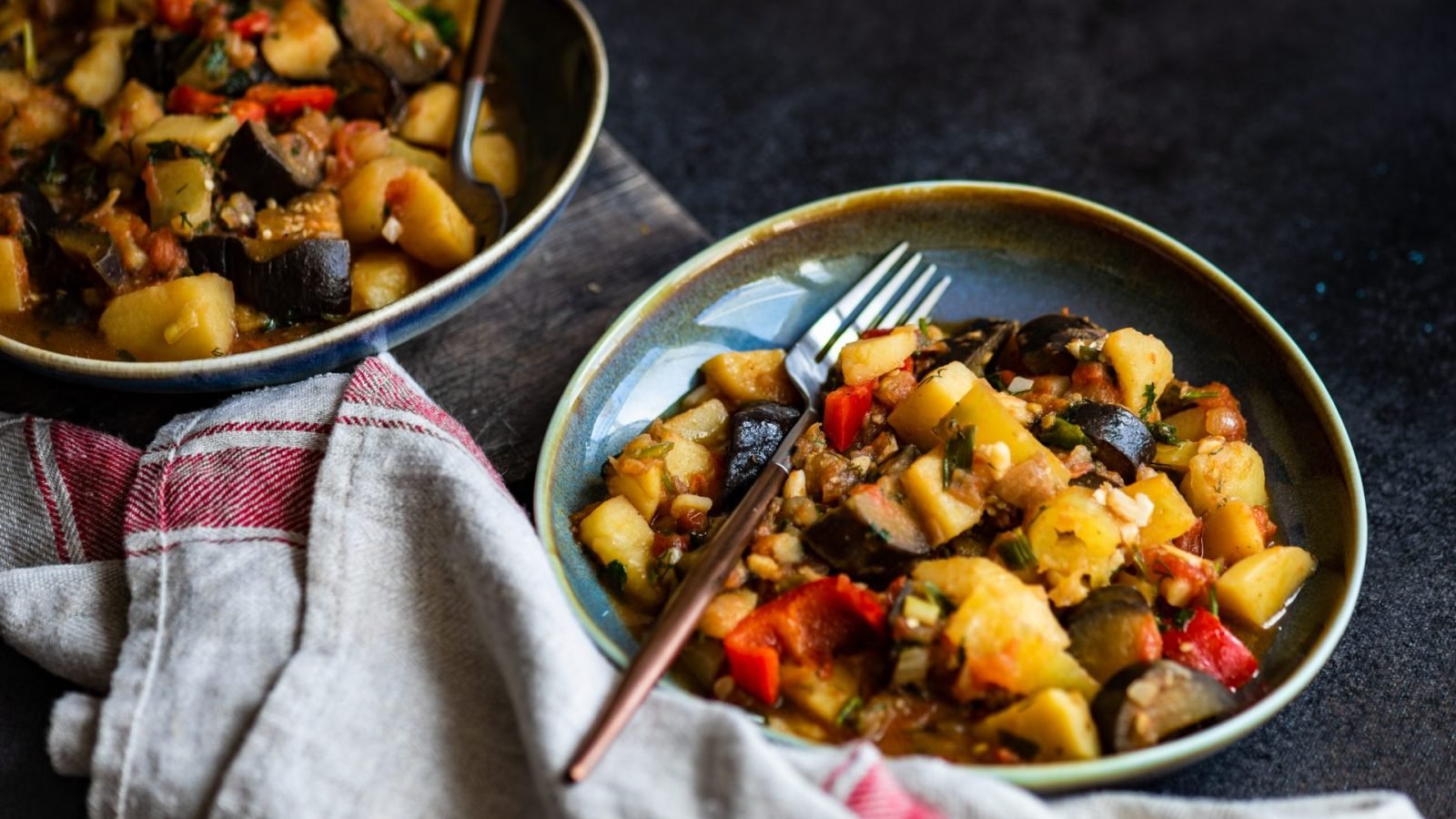 Adżapsandali – danie z warzywami