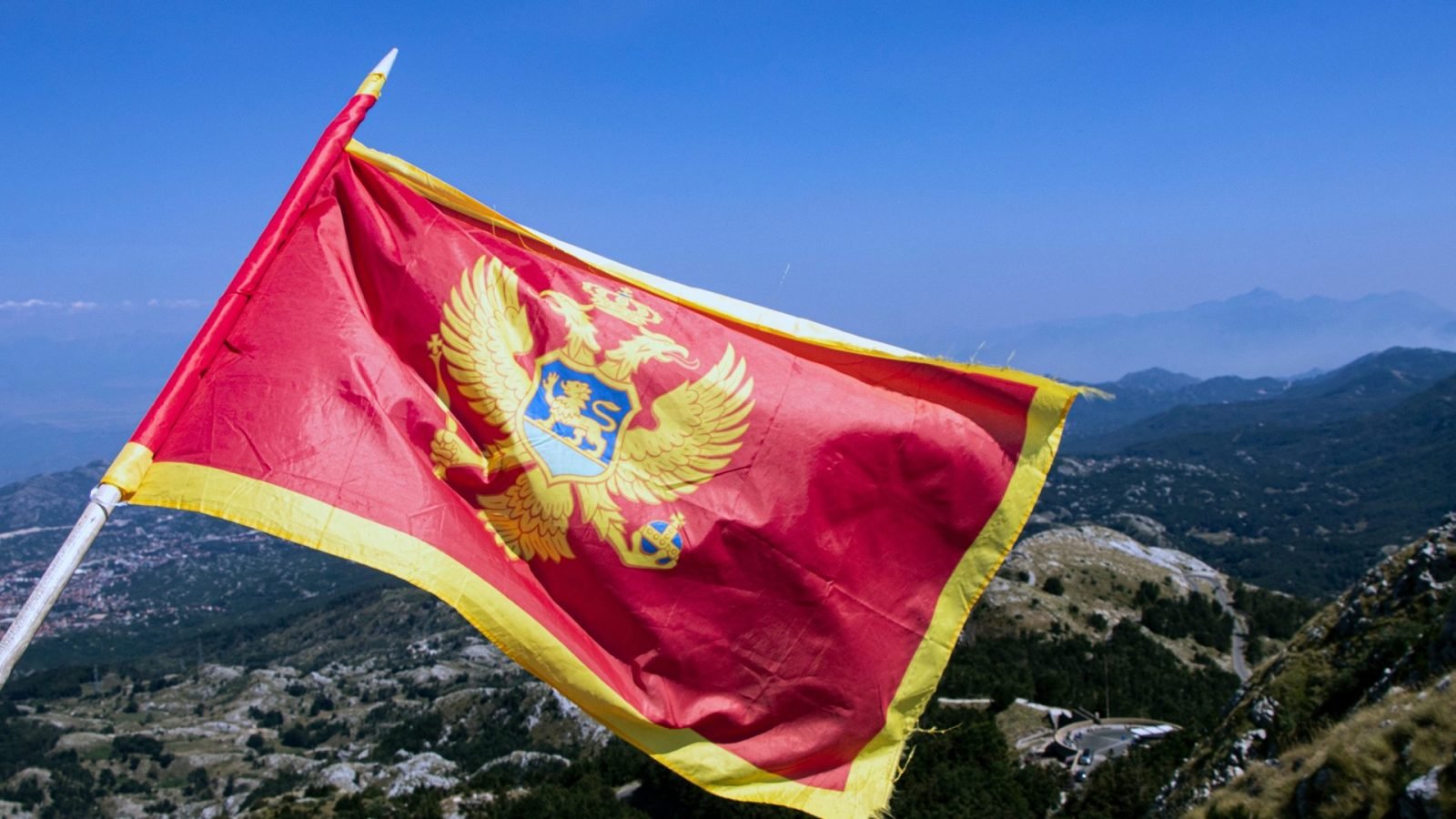 Flaga Czarnogóry