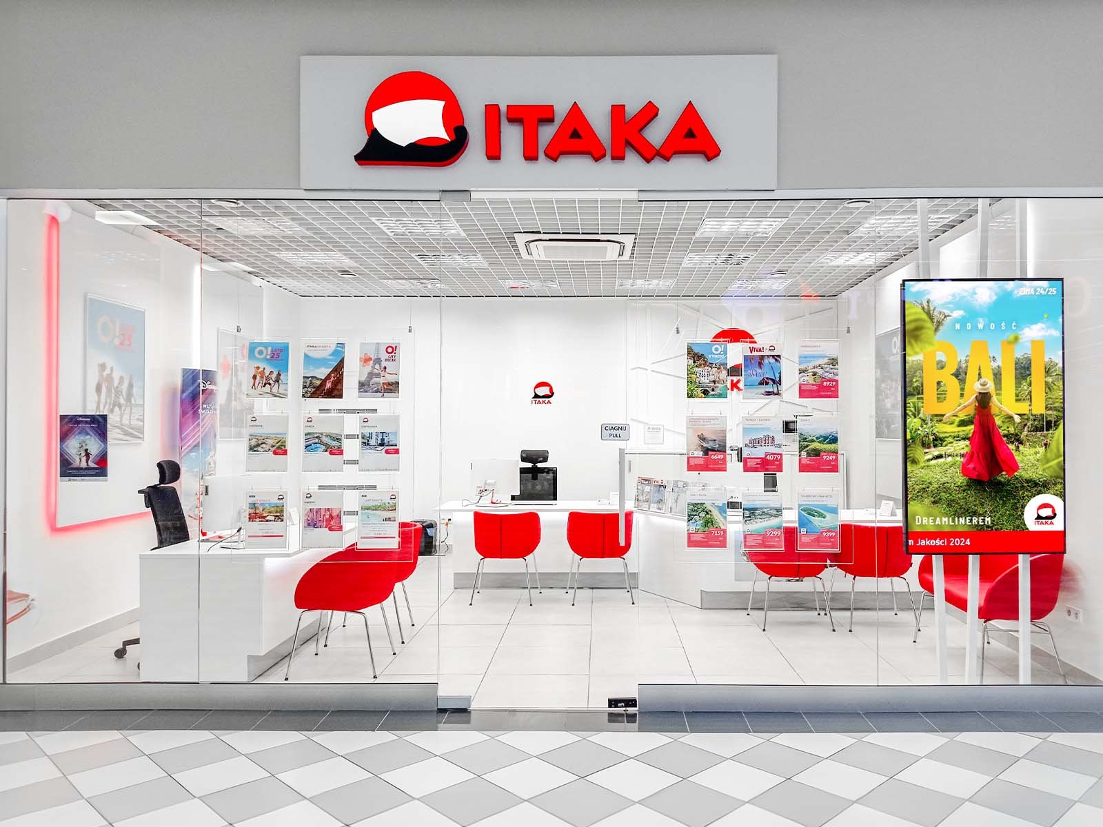 ITAKA WARSZAWA,  ATRIUM REDUTA