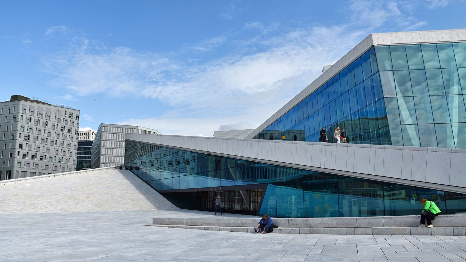 Budynek opery w Oslo