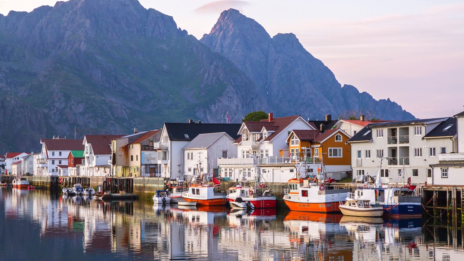 Wioska rybacka Henningsvær.