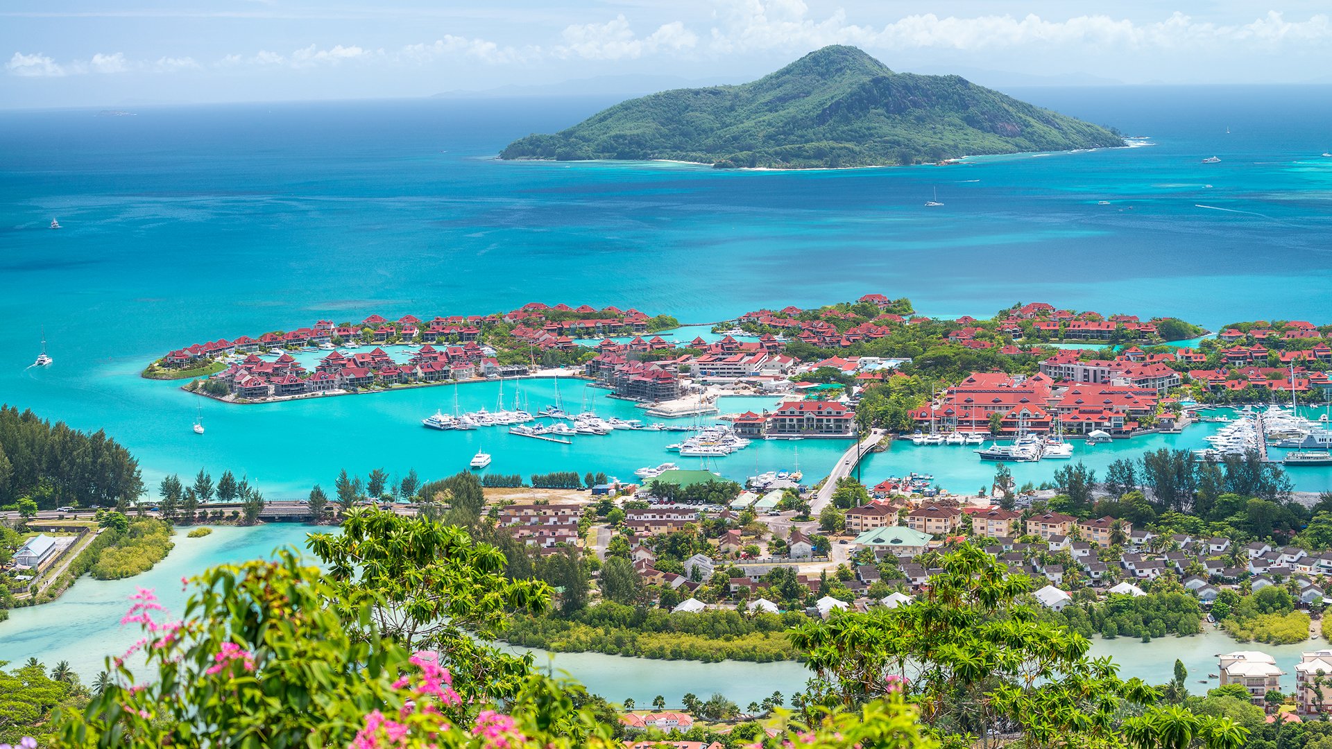 sztuczna wyspa eden na mahe