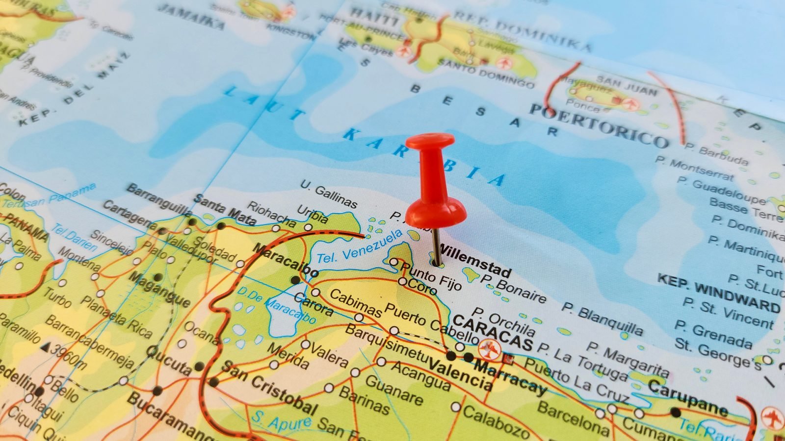 Widok na Willemstad, stolicę i największe miasto Curacao