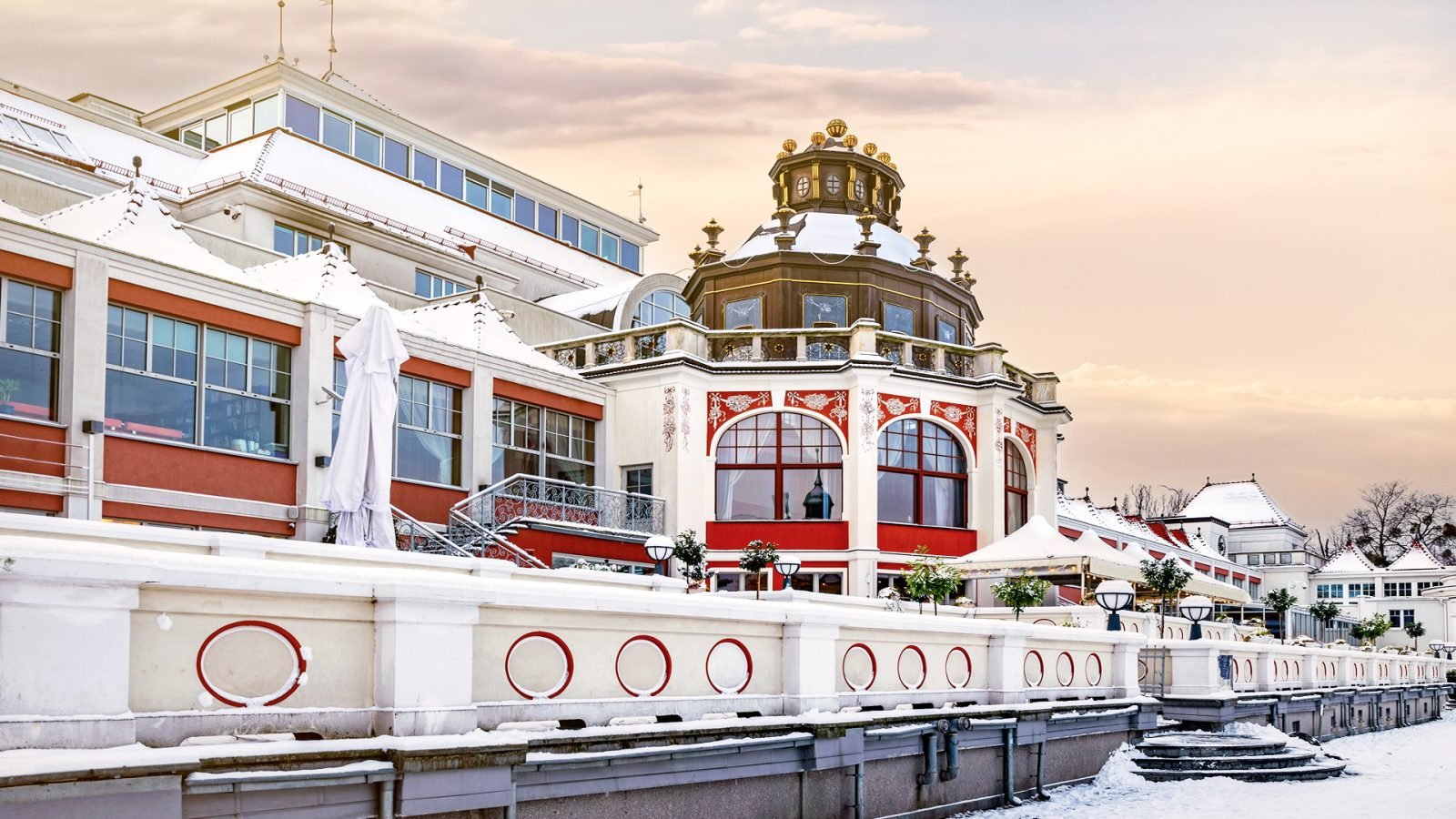 Wejście do molo w Sopocie