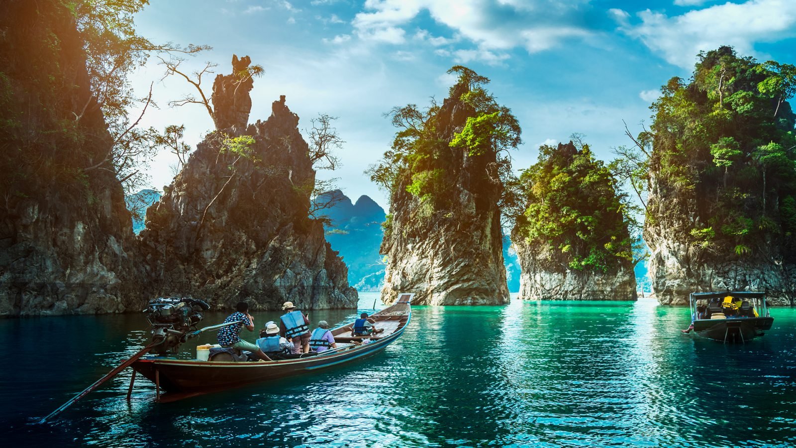 Łódka Longtail w Tajlandii