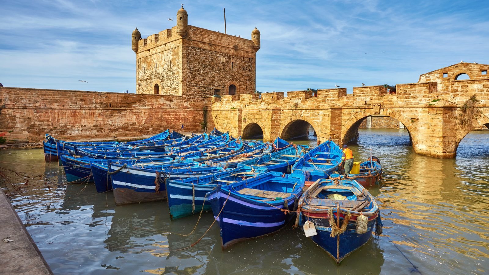 Port of Essaouira Sqala, Maroko