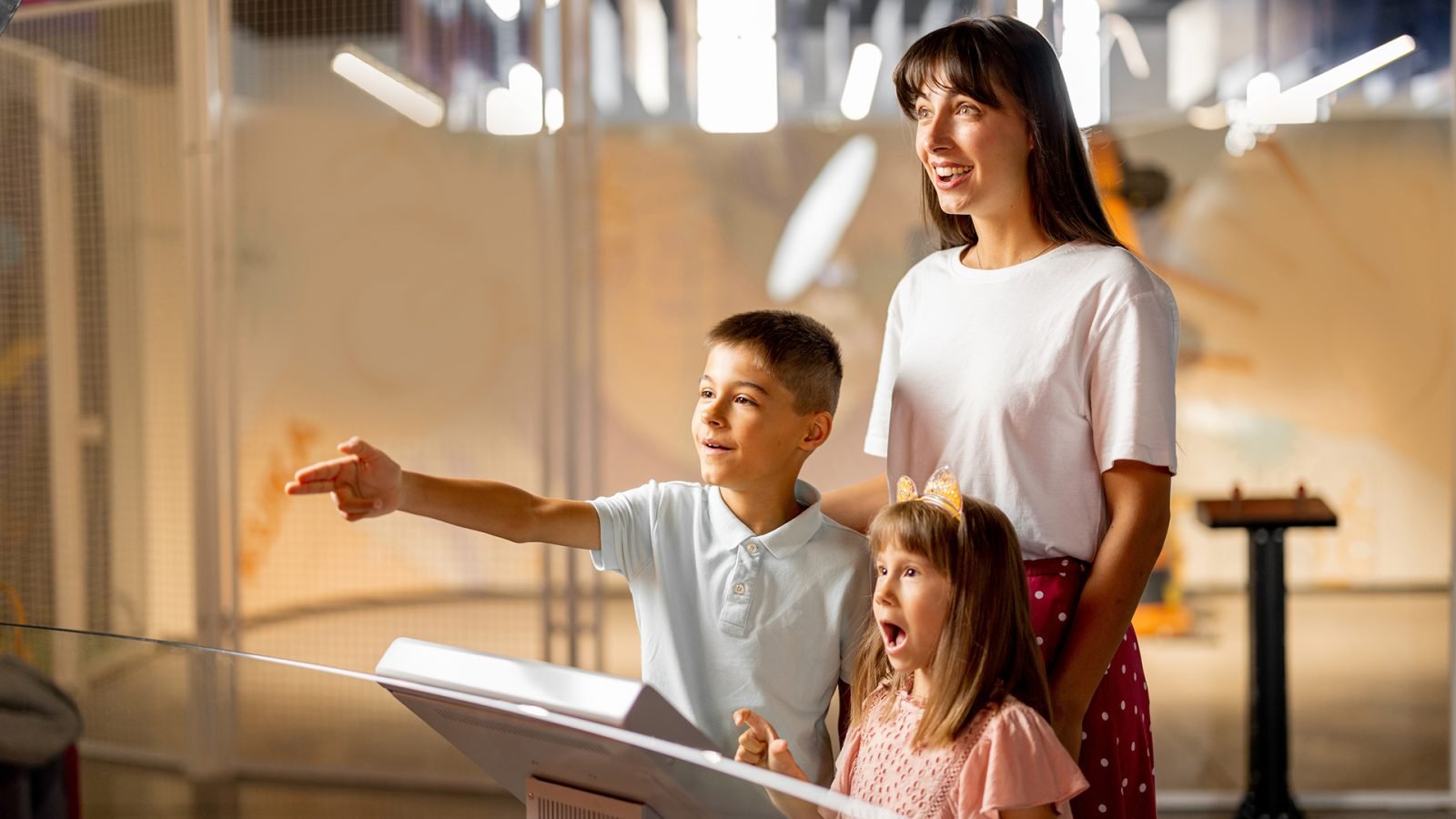 Rodzina w centrum nauki