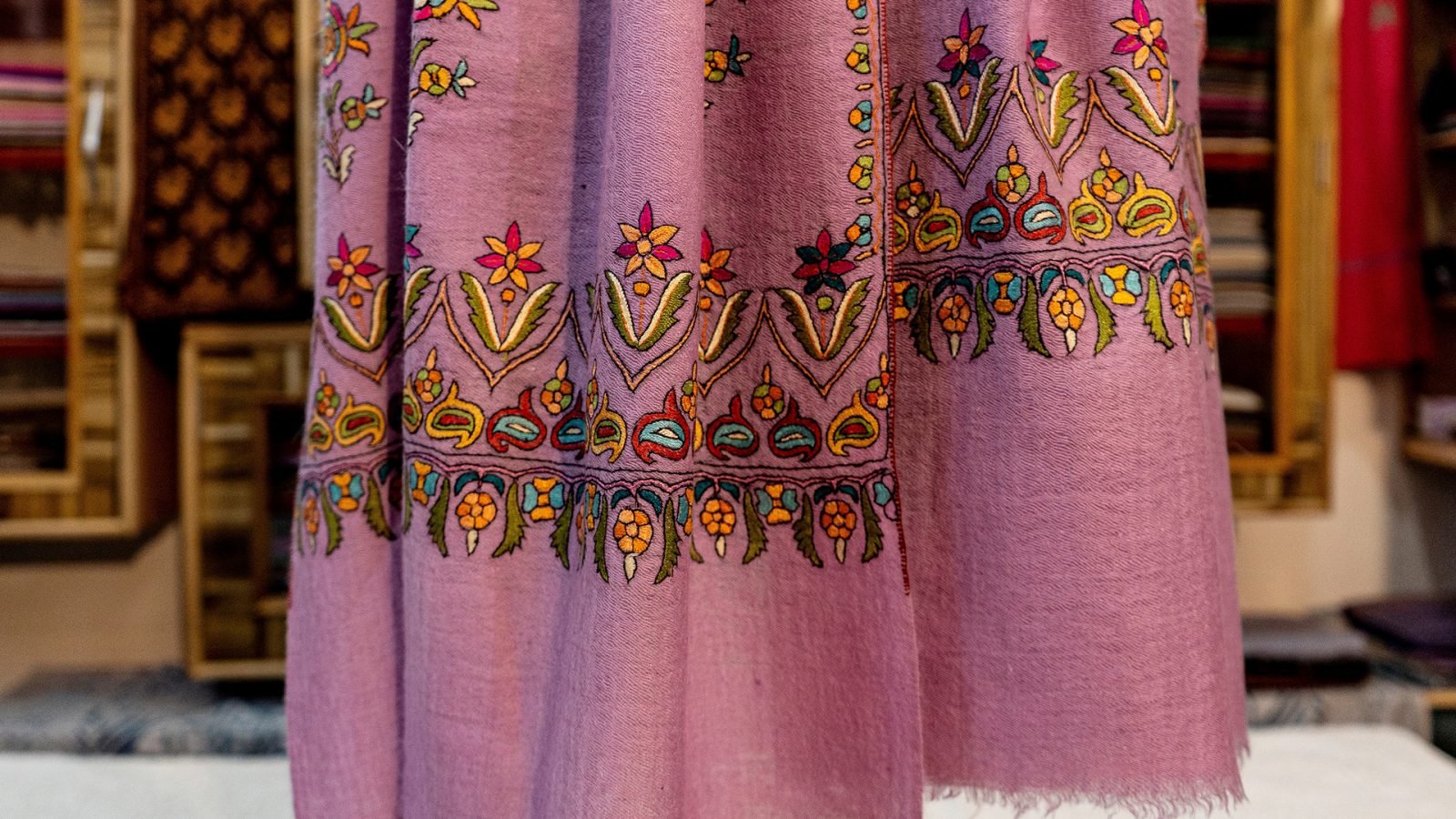 Szal pashmina z kasmziru