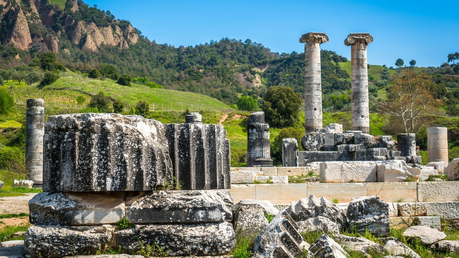 Ruiny Świątyni Artemidy w Efezie