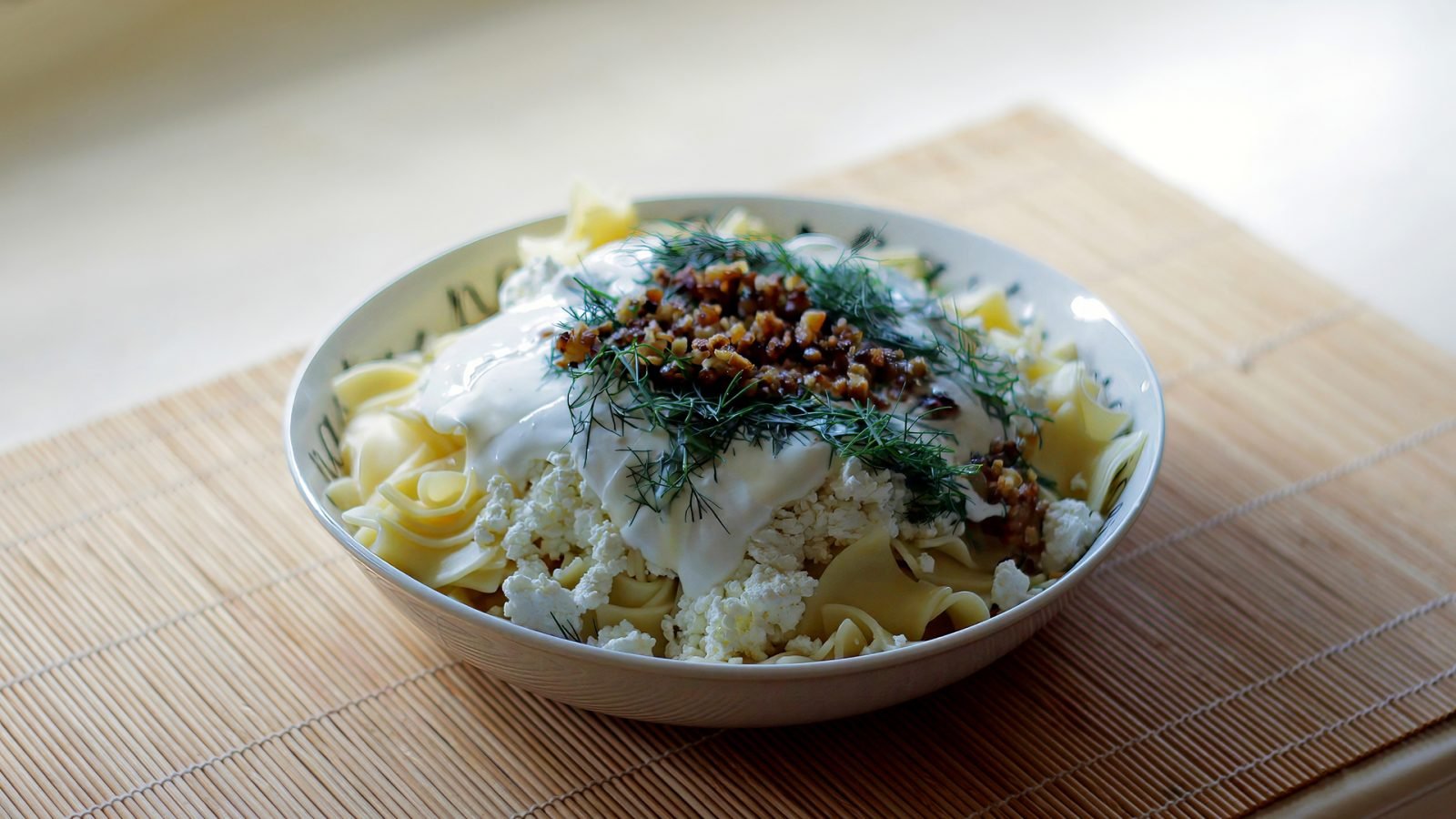 Túrós Csusza Kaporral, Twarożek Csusza z Koperkiem