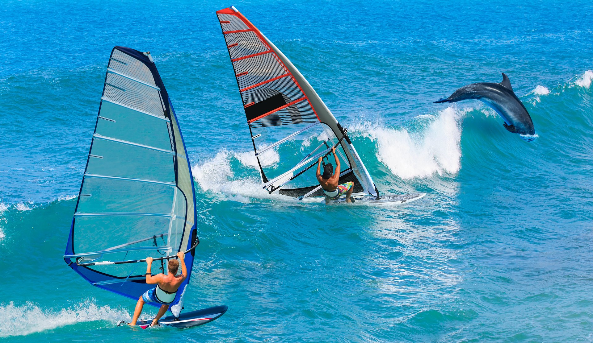 windsurfing