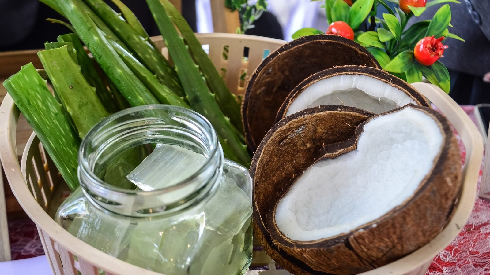 Kosmetyczny olej kokosowy.