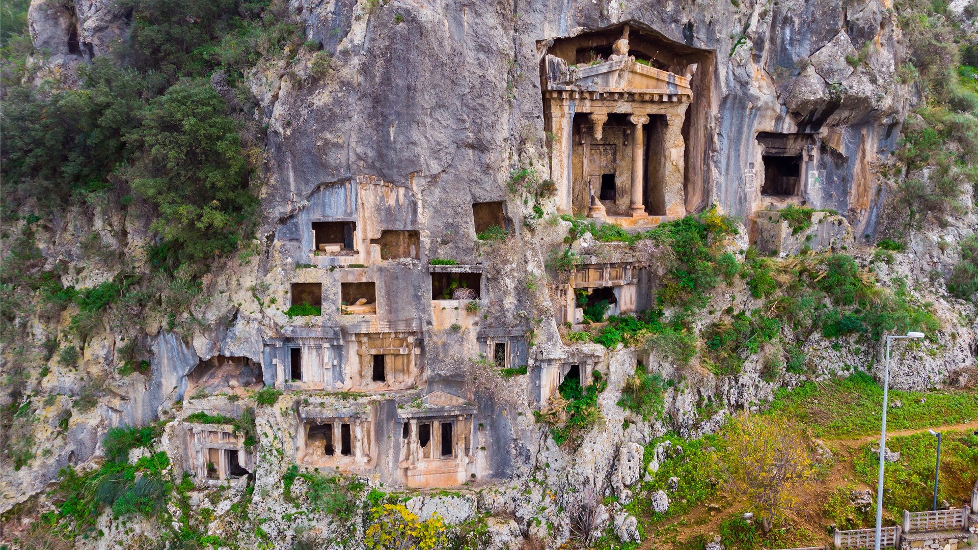 Fethiye skały