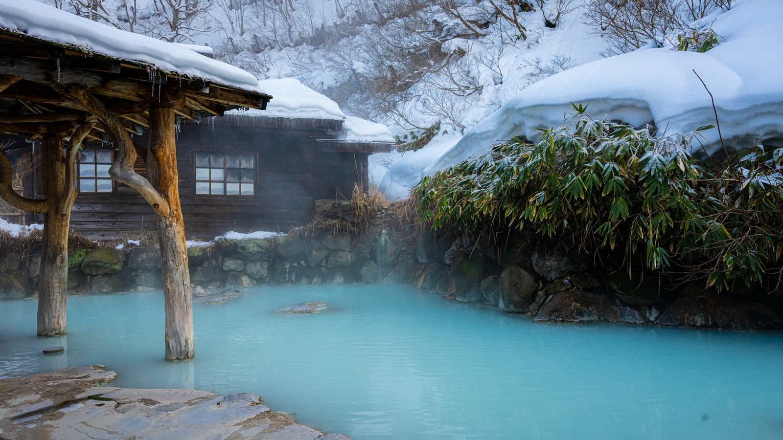 Tsurunoyu w Nyuto Onsen w Japonii
