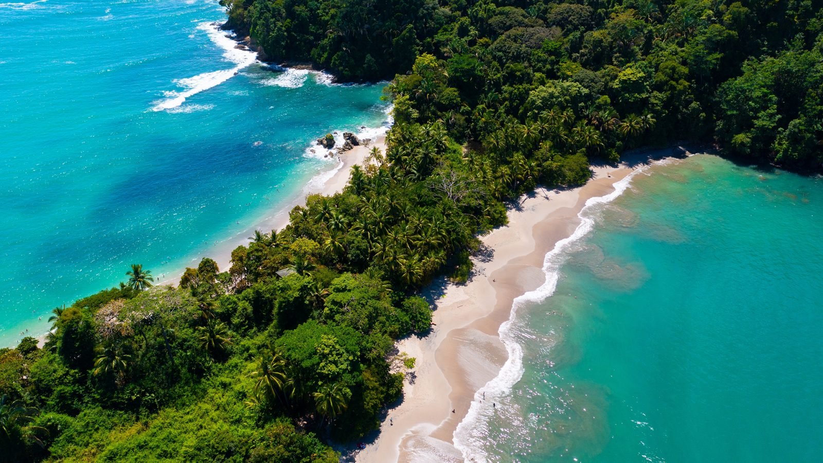 Kostaryka, plaża Manuel Antonio.