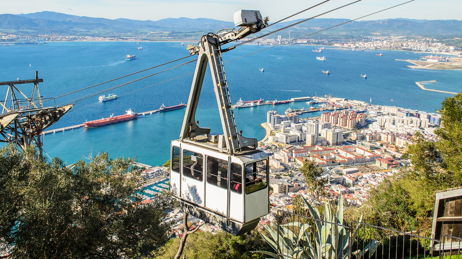 Gibraltar kolejka linowa