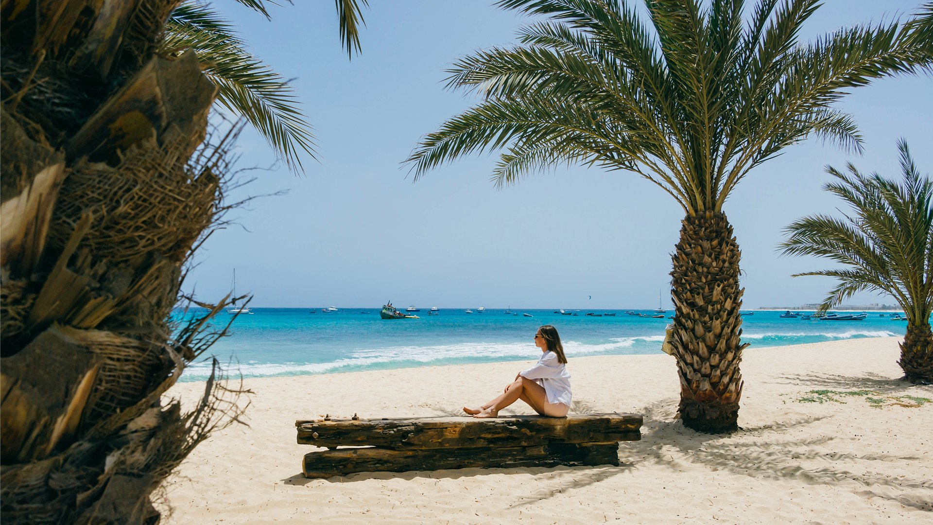 Plaża na Cabo Verde