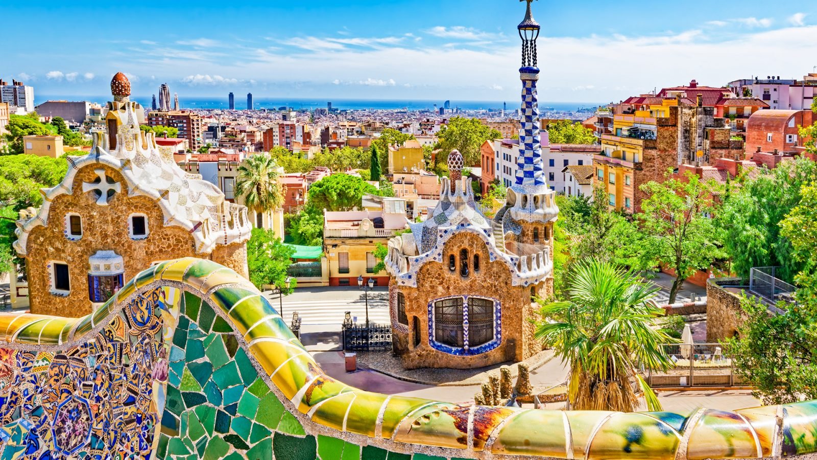 Barcelona. Cudowny i niesamowity Park Guel