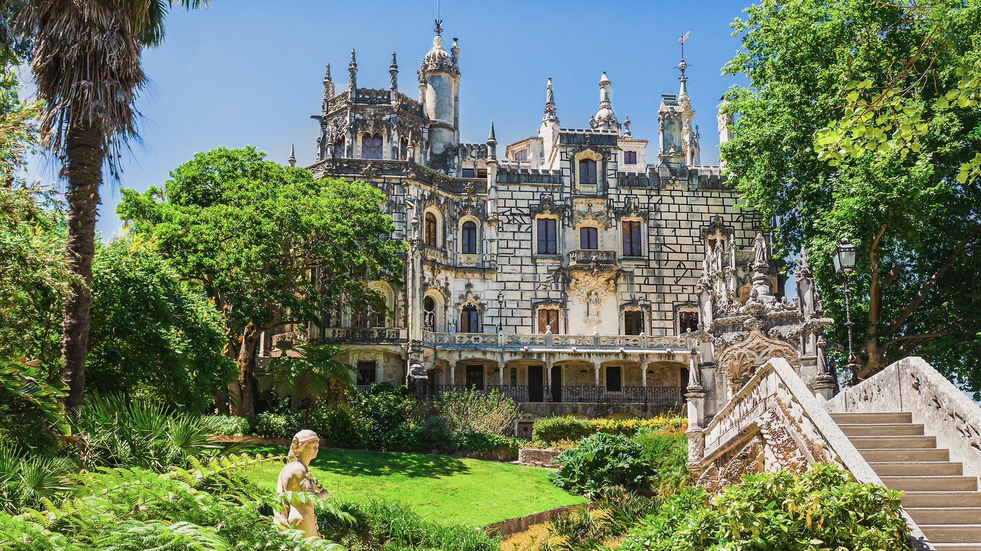 Quinta da Regaleira w Sintrze