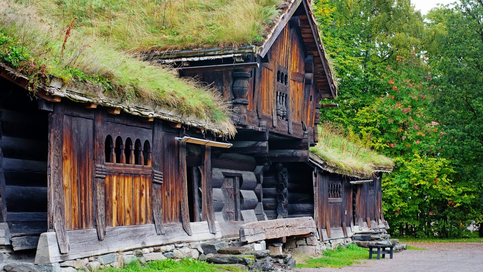 Tradycyjny norweski dom, Norweskie Muzeum Ludowe