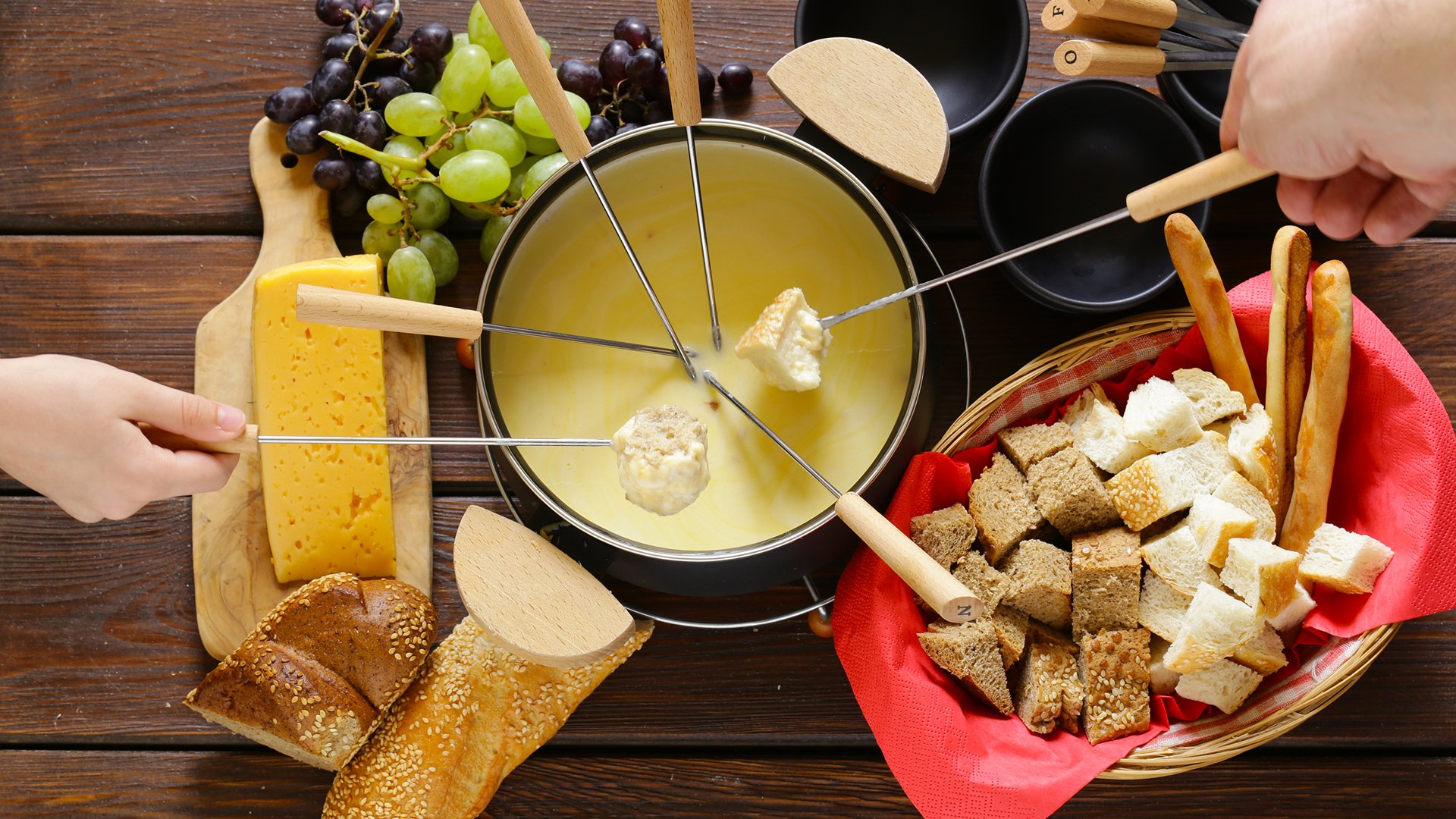Fondue serowe 