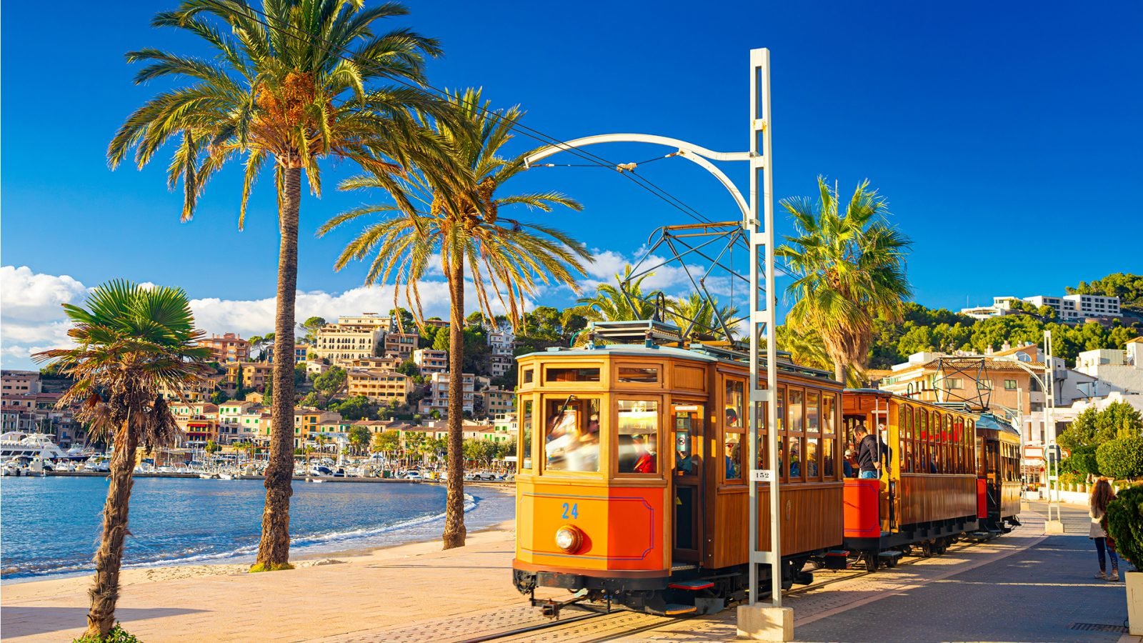 Zabytkowa kolejka Tramvia de SÓller