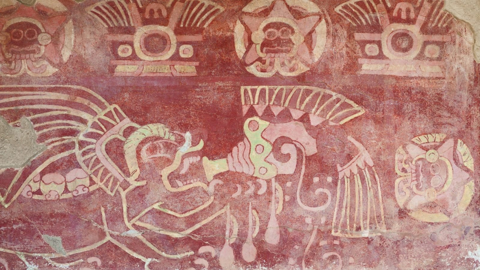 Starożytne ryciny w Teotihuacán