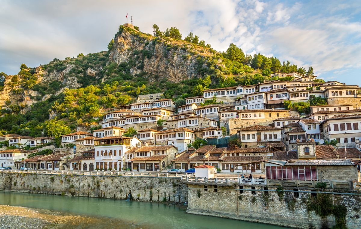 Berat is called the City of a Thousand Windows
