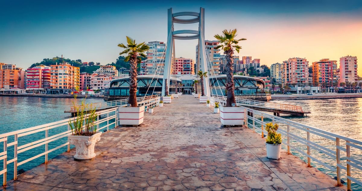 Durres is a large city in Albania