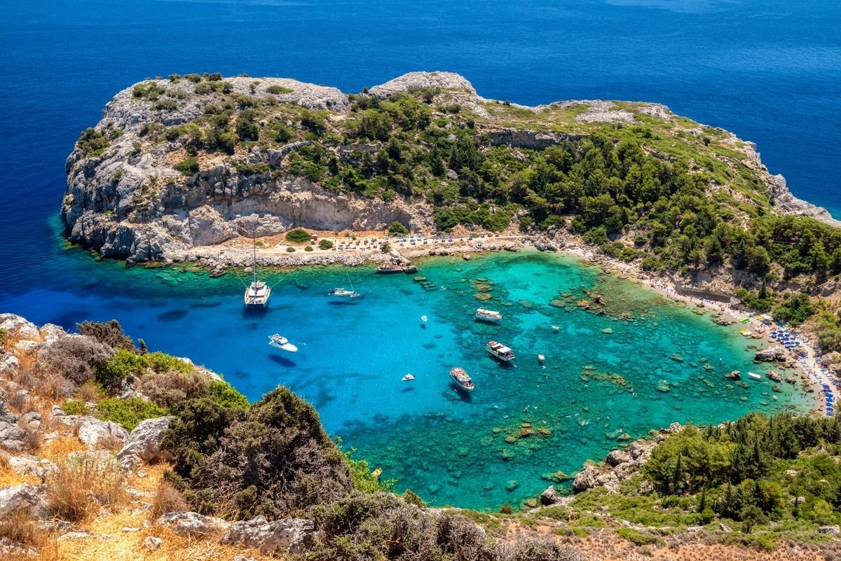 Anthony Quinn Bay na Rodos w Grecji