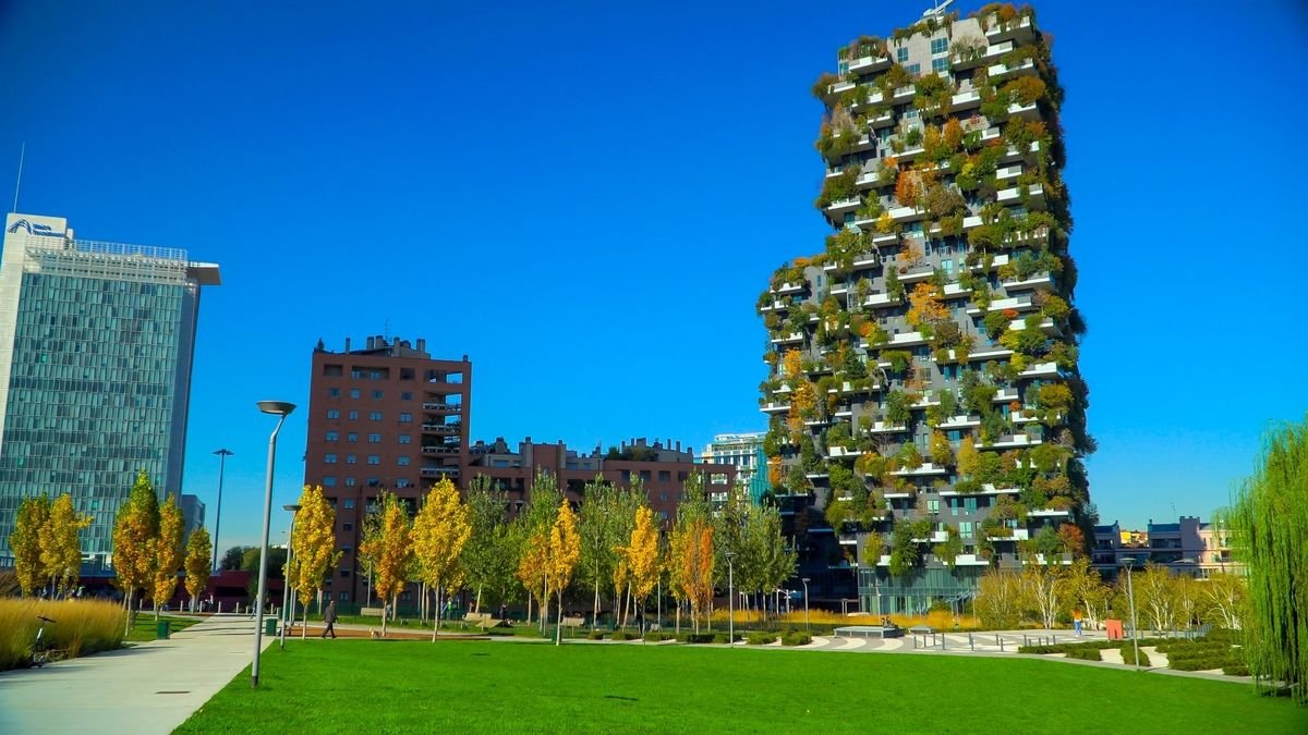 Wieżowce Bosco Verticale, Mediolan, Włochy