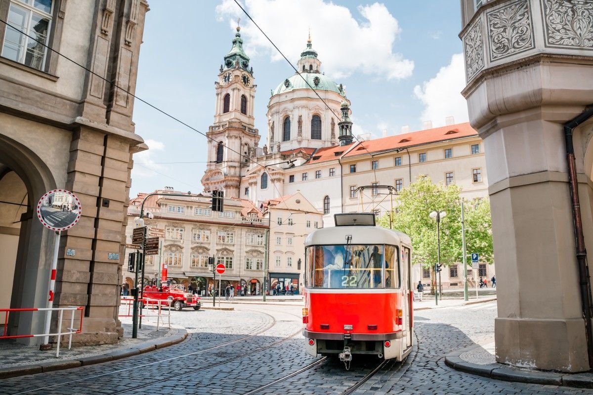 View of the Old Town in Prague