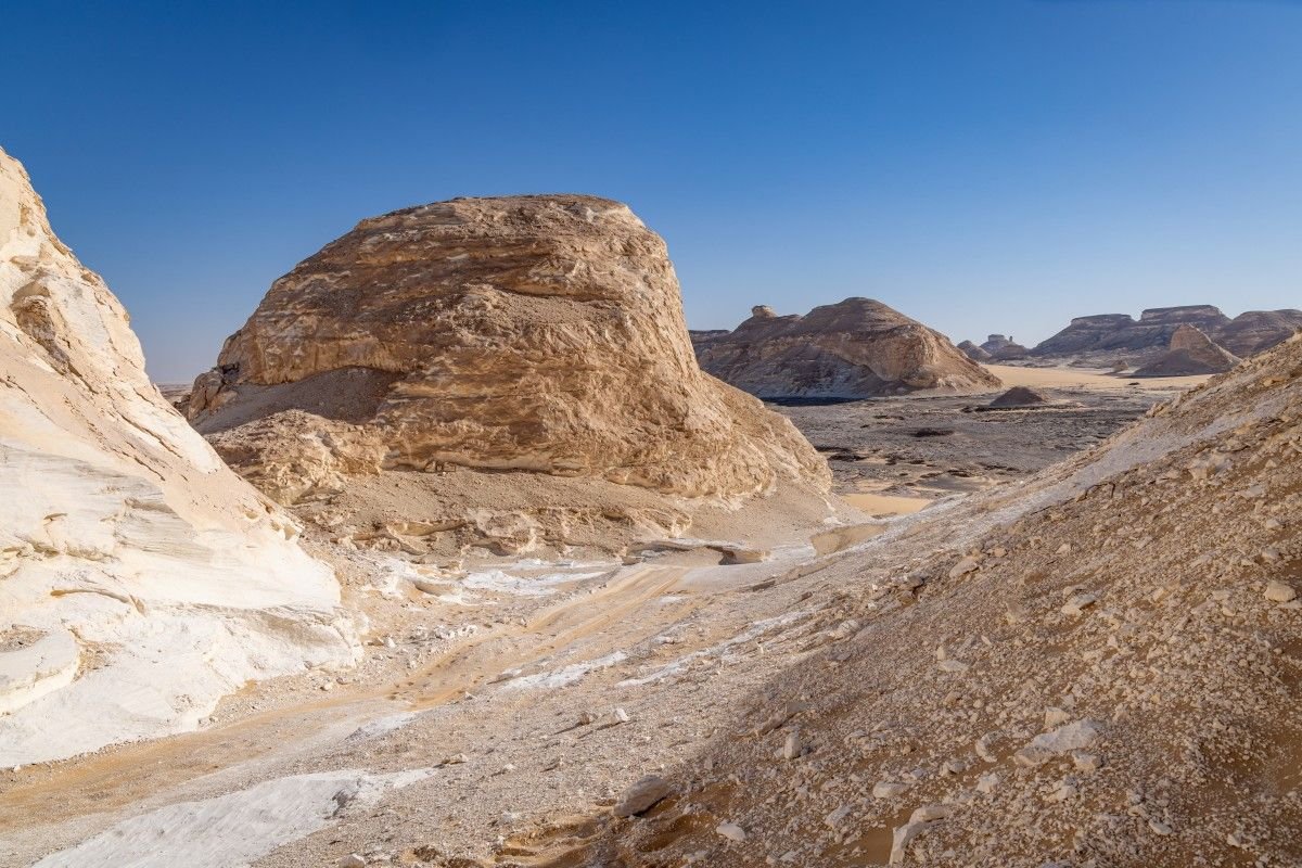 Biała Pustynia w Egipcie (Sahara el Beida)