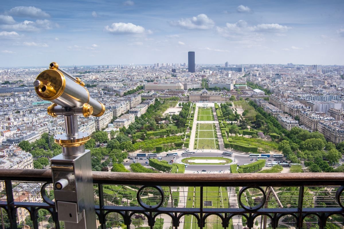 View from the Eiffel Tower