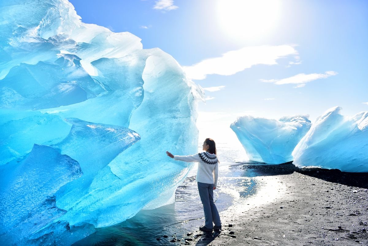 diamond beach in iceland