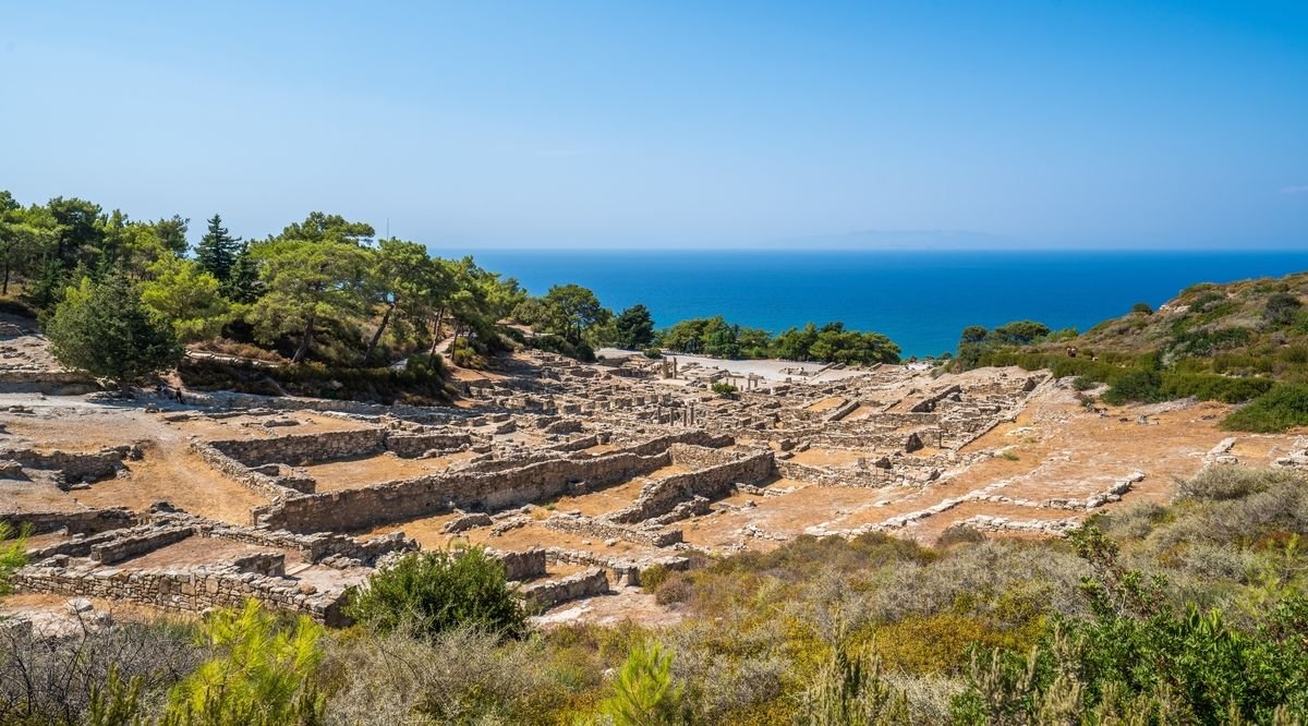 Kamiros to starożytne miasto na Rodos