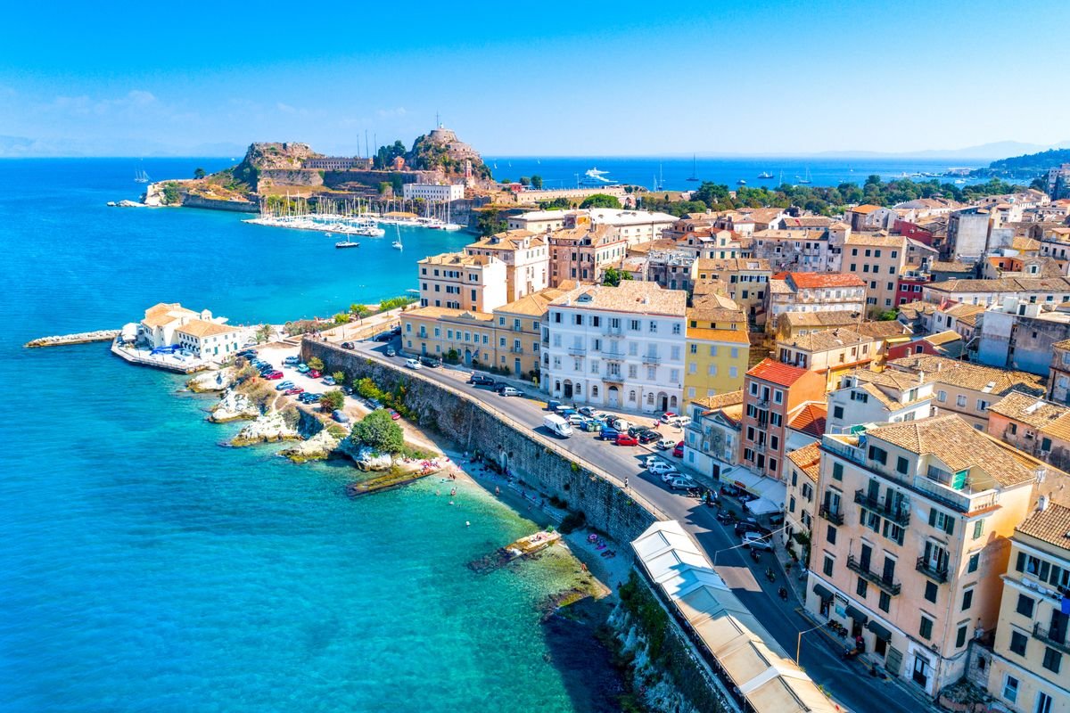 Kerkyra, Corfu in Greece