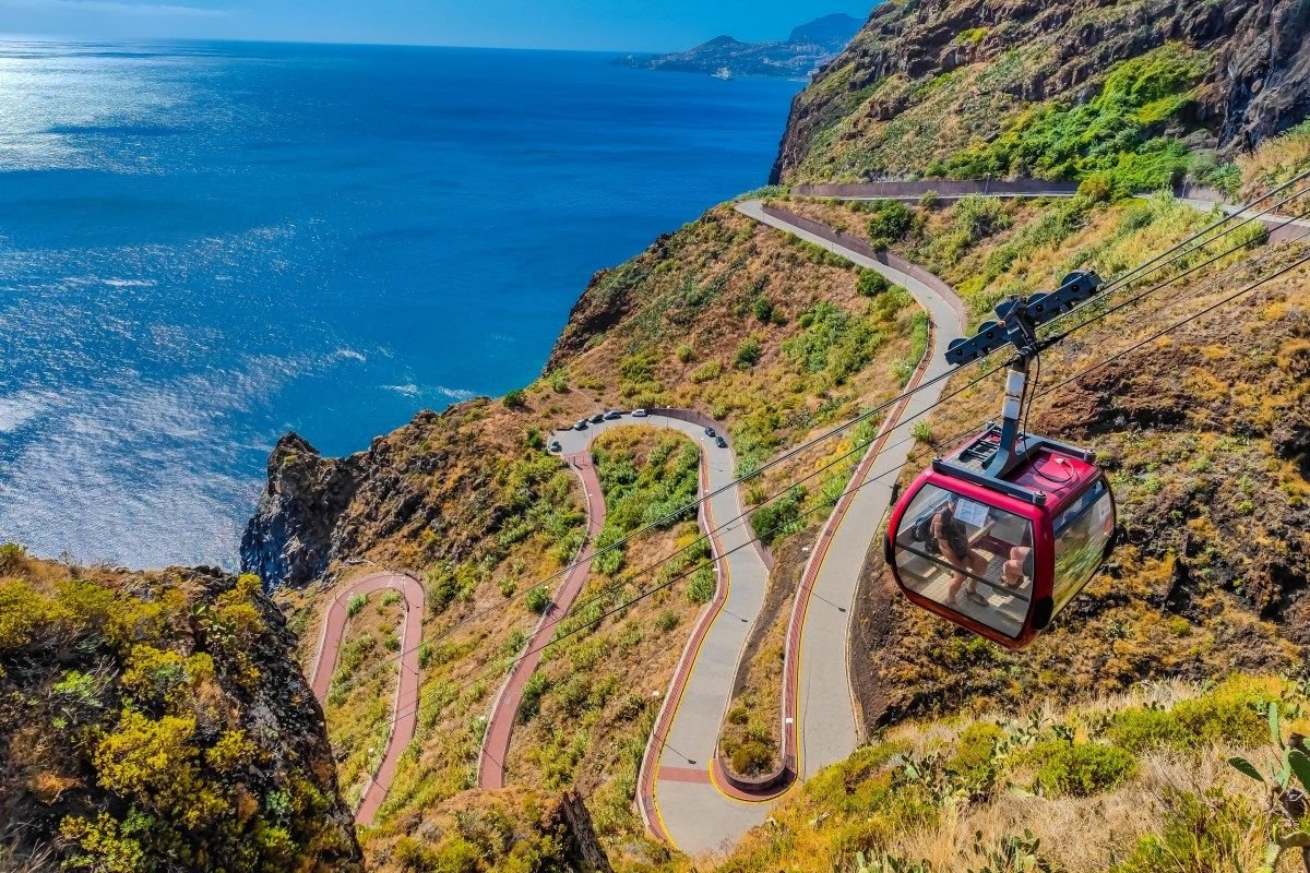 Kolejka linowa na Maderze